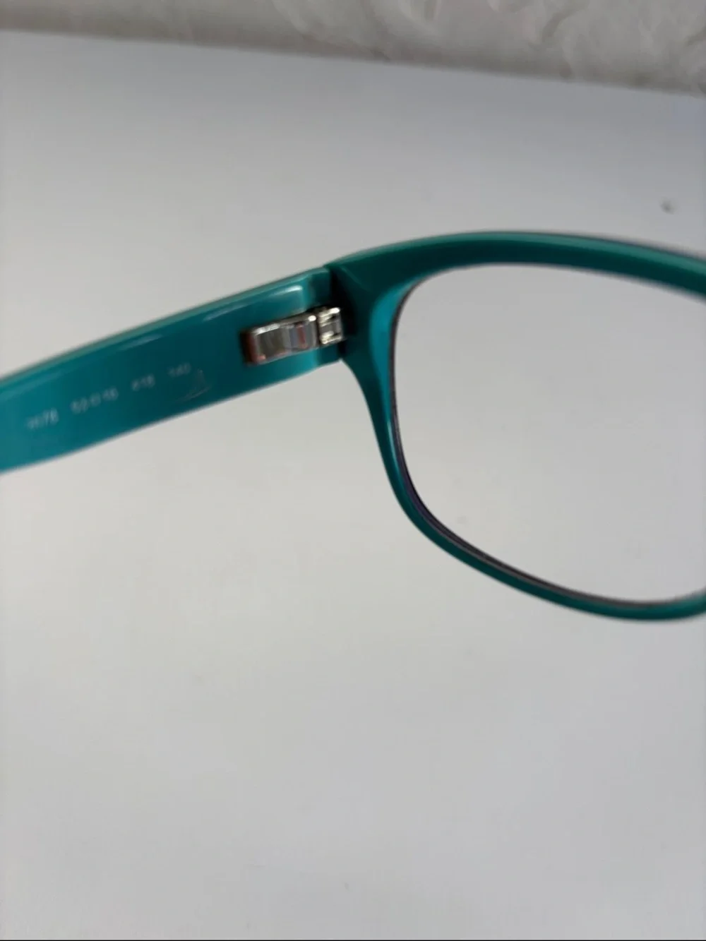 Valentino Black Frame with Teal Temples Women's Glasses